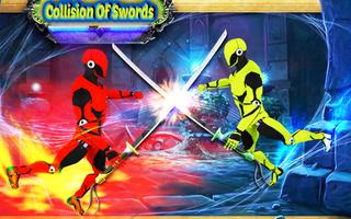 ninja shadow warrior-Medieval weapons rapier fight screenshot 1