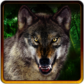 Sniper shooting Jungle Wolf