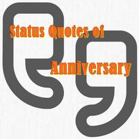 Status Quotes of Anniversary Affiche
