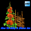 Make A Flower Art Tip