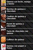Recetas de Quinoa تصوير الشاشة 2