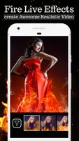 Fire Effect Photo Video Editor Poster