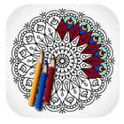 Coloriage Mandala icône