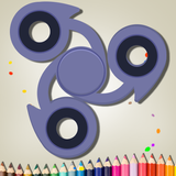 Spinner Coloring ikon