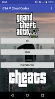 All Cheat Codes for GTA V poster