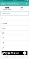 English to Khmer Dictionary capture d'écran 1