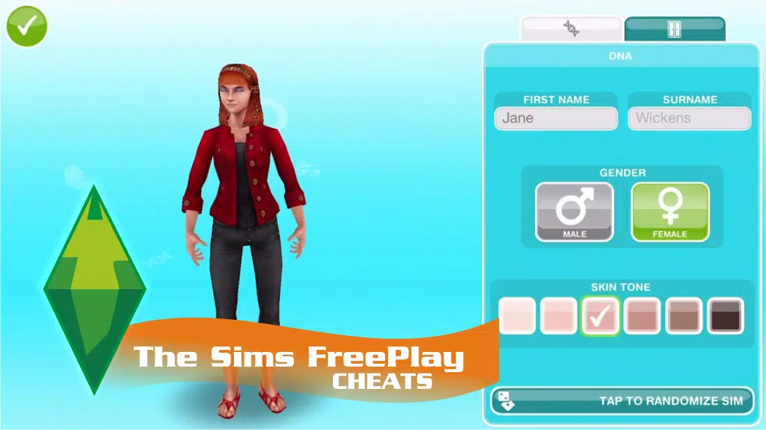 Cheats for The Sims Freeplay !!, Apps