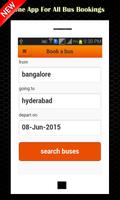 Bus Booking App captura de pantalla 1