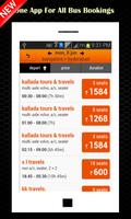 Bus Booking App captura de pantalla 2