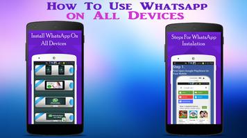 Guide WhatsApp on all Device plakat