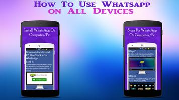 Guide WhatsApp on all Device captura de pantalla 2