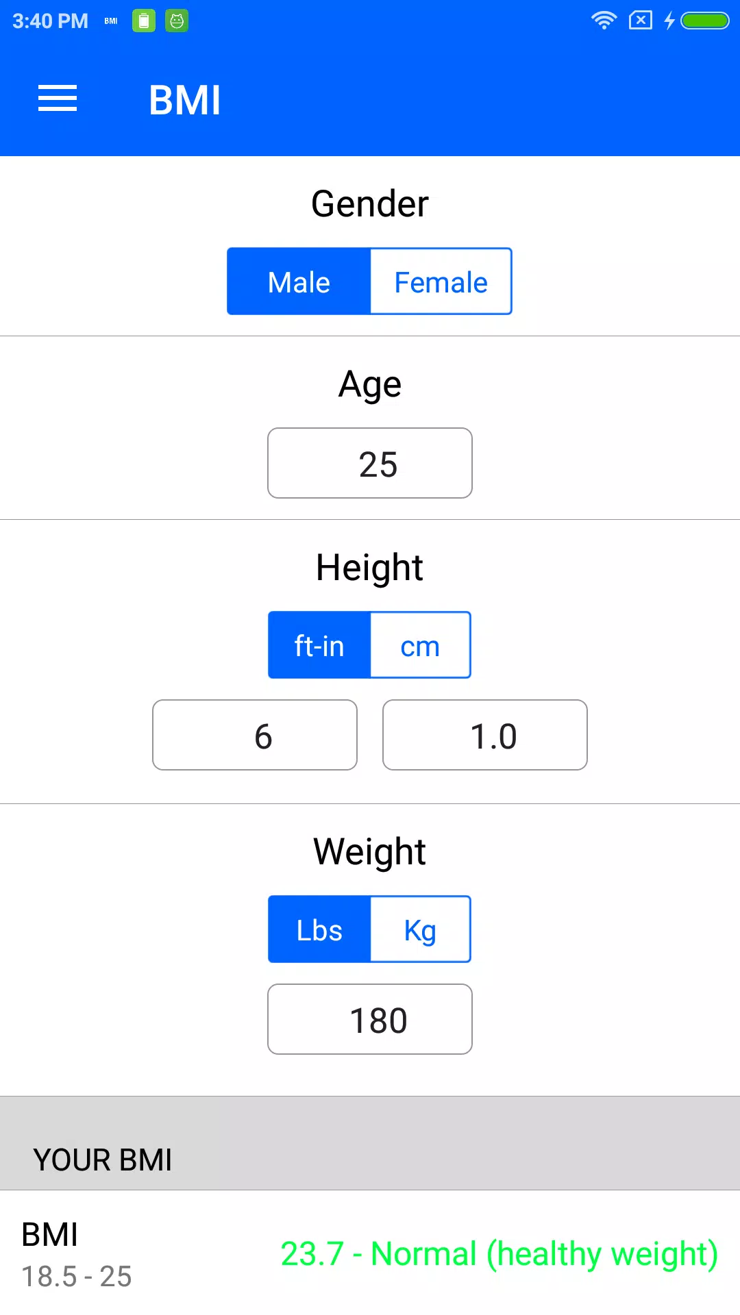 Descarga de APK de BMI - BMR calculadora & peso de seguimiento para Android