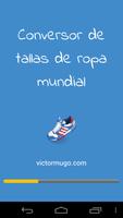 Tallas ropa mundial Poster