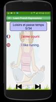 برنامه‌نما Learn French English Expressions عکس از صفحه