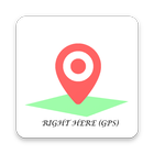 RIGHT HERE (GPS) biểu tượng