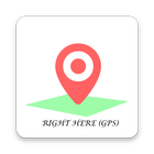 RIGHT HERE (GPS) ikona