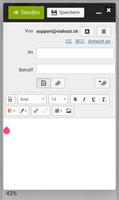 Viahost.ch   Webmail screenshot 1