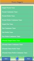 Tenses Bahasa Inggris Lengkap screenshot 1