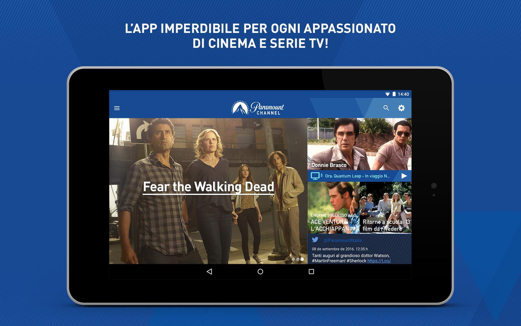 SCARICA APP PARAMOUNT CHANNEL