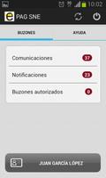 1 Schermata Notificaciones Electrónicas