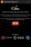 Total Solar Eclipse 2017 Cartaz