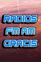 Radio FM AM Gratis Estaciones de Musica Emisoras پوسٹر