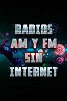 Radios AM y FM Sin Internet Guia Gratis Affiche