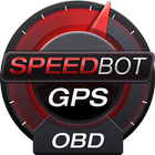 Speedbot. Velocímetro GPS/OBD2-icoon