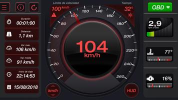 Speedbot. GPS/OBD2 Speedometer screenshot 1