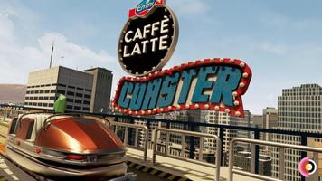 Caffe Latte Coaster Affiche