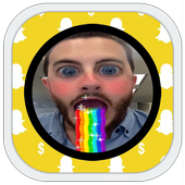 Lenses effect for snapchat icon Lenses effect for snapchat icon