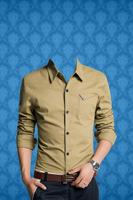 Man Casual Shirt Photo Suit Affiche