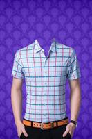 Man Casual Shirt Photo Suit screenshot 1