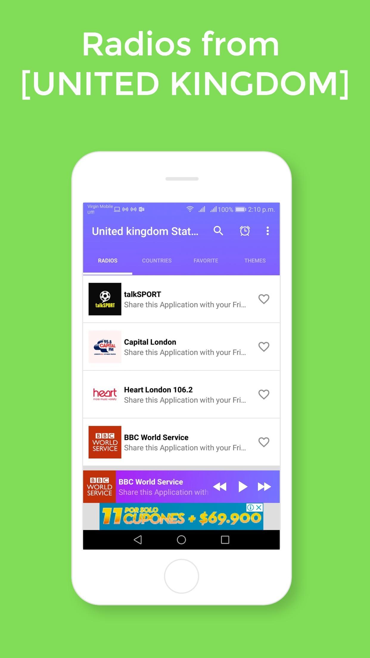 UK Radio Stations Online | Vibes FM 93.8 Live for Android - APK Download