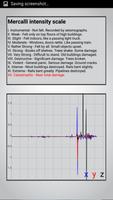 Vibrations & Seismic Meter capture d'écran 1