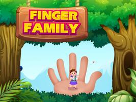 Finger Family Nursery Rhymes plakat