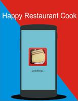 Happy Restaurant Cook Affiche