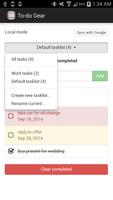 To-do Gear: to-do & task list Cartaz