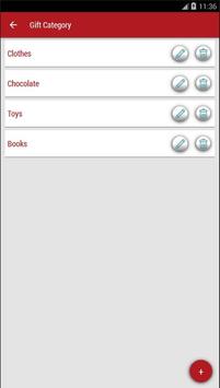 christmas gift list app holiday shopping list apk screenshot
