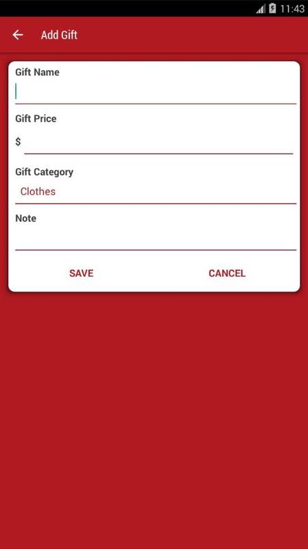 christmas gift list app holiday shopping list for android apk
