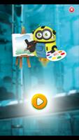 Poster The Minions Coloring