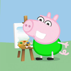 peppe pig Coloring icon