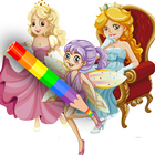 Princess Coloring icône