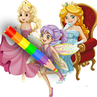 آیکون‌ Princess Coloring