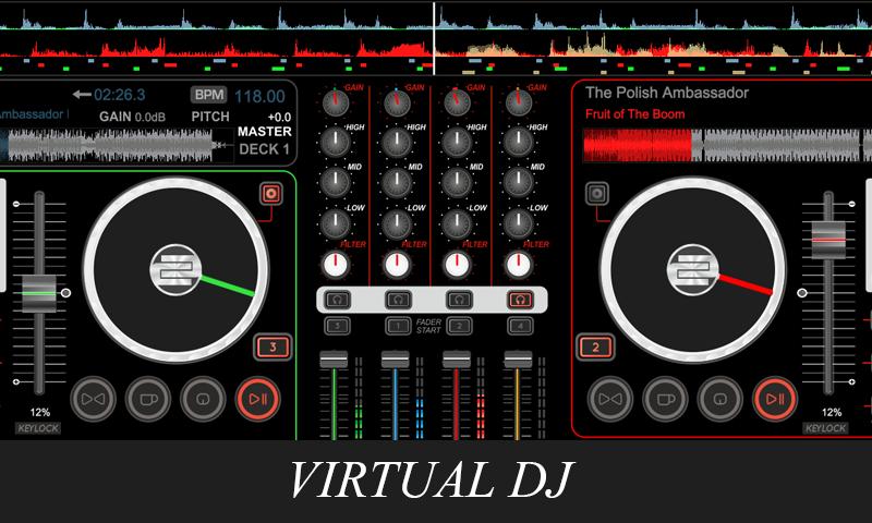 Virtual dj home free