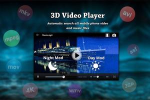 3D Video Player capture d'écran 2