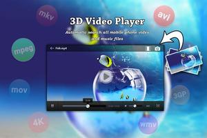 برنامه‌نما 3D Video Player عکس از صفحه