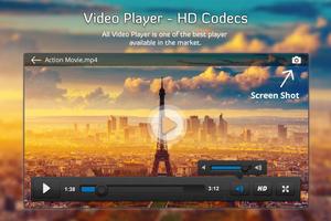 Hot Video Player تصوير الشاشة 1