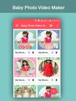 Baby Photo Video Maker Affiche