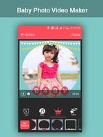 Baby Photo Video Maker স্ক্রিনশট 1